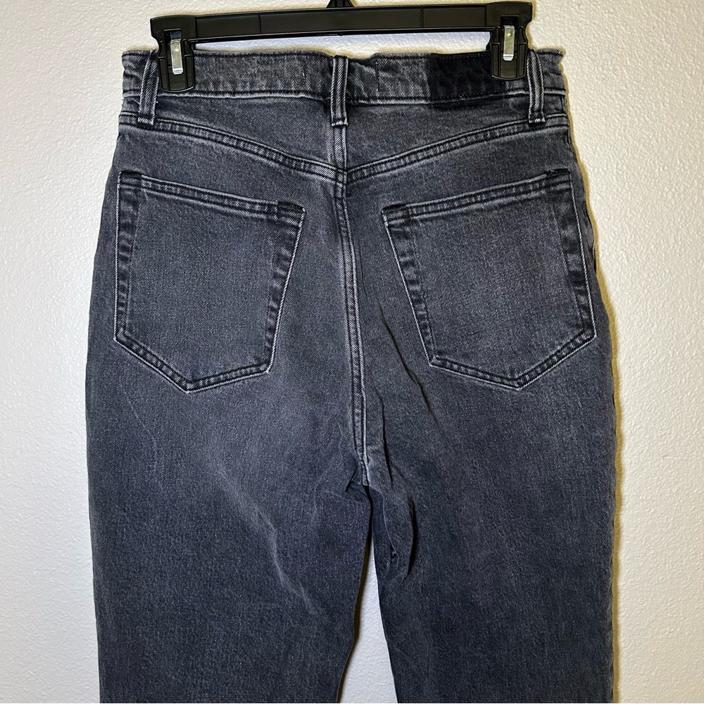 Abercrombie & Fitch Straight Leg Jeans — Washed Black - Picture 8 of 11